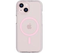 Tech21 EvoCrystal Phone for iPhone 16e / 15 - Compatible with MagSafe - Impact Protection Phone Case with 15x Military Standard Rating - Pink