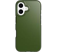 Tech21 EvoDusk for iPhone 16 Compatible with MagSafe - Impact Protection Case 15x Military Standard Tested - in Green/Black