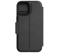 tech21 EvoLite Wallet Case for iPhone 14-3 card slot wallet, Black