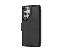 Tech 21 EvoLite Wallet Case for Galaxy S23 Ultra - 3 card slot wallet, Black