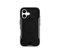 Tech21 EvoMax for iPhone 16 Compatible with MagSafe - Impact Protection Case 21x Military Standard Tested - Camera Shield -in Black/Charcoal