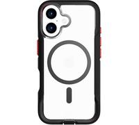 Tech21 EvoPro for iPhone 16 Compatible with MagSafe - Impact Protection Case 21x Military Standard Tested - in Clear/Black