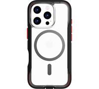 Tech21 EvoPro for iPhone 16 Pro Compatible with MagSafe - Impact Protection Case 21x Military Standard Tested - in Clear/Black
