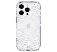 Tech21 EvoSparkle for iPhone 16 Pro Compatible with MagSafe - Impact Protection Case - in Ripple Clear