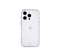 Tech21 EvoSparkle for iPhone 16 Pro Compatible with MagSafe - Impact Protection Case - in Ripple Clear