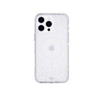 Tech21 EvoSparkle for iPhone 16 Pro Max Compatible with MagSafe - Impact Protection Case - in Ripple Clear