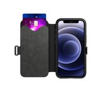 tech21 EvoWallet for Apple iPhone 12 Pro Max 5G - Hygienically Clean Bacterial Germ Fighting Antimicrobial Phone Case with 3.6 Meter Drop Protection,Black