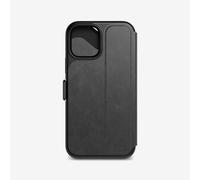 Tech21 EvoWallet Case for Apple iPhone 12 mini 5G - Hygienically Clean Bacterial Germ Fighting Antimicrobial Cover,Black