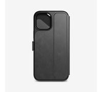 tech21 EvoWallet for Apple iPhone 12 Pro Max 5G - Hygienically Clean Bacterial Germ Fighting Antimicrobial Phone Case with 3.6 Meter Drop Protection,Black