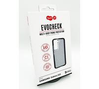 tech21 Galaxy S22 Evo Check Multi-Drop Phone Protection Back Case Cover - Black