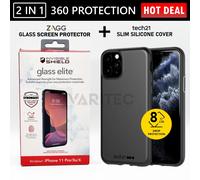 Tech21 T21-7236 Studio Colour Apple iPhone 11 Pro, Lightweight Thin Protective Hardshell Cover - Black