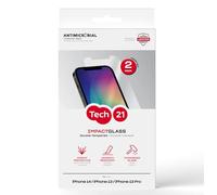 Tech21 Impact Glass Screen Protector for iPhone 14 / iPhone 13 - Pack of 2