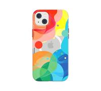 Genuine Tech21 Case For iPhone 15 Plus 6.7" Rainbow Bubble Bounce Art Design