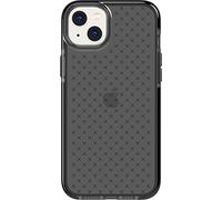 tech21 iPhone 14 Plus Evo Check - Shock-Absorbing & Slim Protective Phone Case with 16ft FlexShock Multi-Drop Protection & Extra Buttons Smokey Black