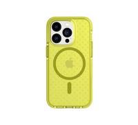 tech21 iPhone 14 Pro Evo Check Compatible with MagSafe - Shock-Absorbing & Slim Protective Phone Case with 16ft FlexShock Multi-Drop Protection & Extra Buttons