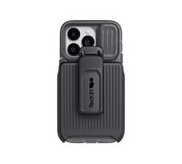 tech21 iPhone 14 Pro Evo Max Compatible with MagSafe - Durable, Shock-Absorbing and Rugged Phone Case with Holster and 20ft FlexShock Multi-Drop Protection