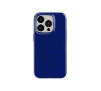 tech21 iPhone 14 Pro Evo Tint Compatible with MagSafe - Shock-Absorbing & Scratch-Resistant Tinted Phone Case with 12ft Multi-Drop Protection Blue