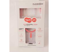 tech21 Evo Crystal Kick Case for iPhone 15 with MagSafe - Coral Pink