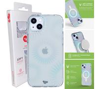 tech21 Evo Sparkle case for iPhone 15 Plus - Compatible with MagSafe - Impact Protection Case - Solar Clear