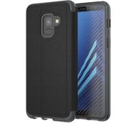 tech21 Protective Samsung Galaxy A8 Case Folio 360 Degree Protection Cover - Evo Flip - Black