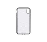 tech21 Protective Thin Evo Check Pattern Back Case Cover for Apple iPhone Xs Max, Smokey Black