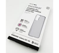 tech21 EvoClear for Samsung S21 + (Plus) 5G - Germ Fighting Phone Case with 12 ft. Drop Protection