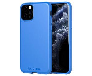 Tech21 Studio Colour Apple iPhone 11 Pro, Lightweight Thin Protective Hardshell Cover - Cornflower blue