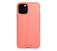 Tech21 Studio Colour Apple iPhone 11 Pro Max, Lightweight Thin Protective Hardshell Cover - Coral