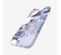 tech21 T21-8598 EcoArt Collage White and Blue for Apple iPhone 12 Pro Max 5G - Fully Biodegradable Phone Case with 3 Meter Drop Protection