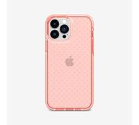 Tech21 T21-8970 Evo Check for iPhone 13 Pro Max - Ultra-Protective Phone Case with 16ft Multi-Drop Protection, Coral