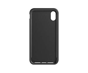 tech21 Tech Enterprises Protective Apple iPhone XS Max Case Slim Back Cover - Evo Luxe Faux Leather - Black, T21-6144