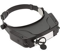 TechAffect Head Magnifying Glass with Light Magnifier for Close Work Hobbies