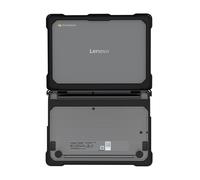 Techair TACHS031 Protective Hard Shell case for Lenovo 500e 5th Gen, 11.6-12.2 black/clear