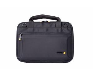 Techair TAE4802 Meet the ultimate 11-12” Chromebook case - it's like a work-in style superhero! Fasten it with secure screen clips, protect with EVA panels, and ID it easily. Your Chromebook's new bes