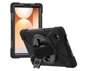 Techair TAXSGA043H Samsung Tab A11 military grade drop protection rugged case with hand strap
