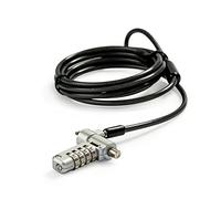 Techair Classic essential Standard, Nano & Wedge universal cable lock Silver