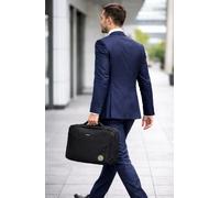 Techair 17.3" Laptop Backpack Notebook Bag CASE Black Classic TANZ0713V3