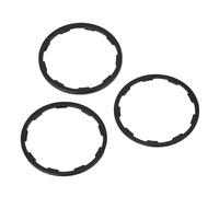 TECHAUTO Flywheel Puller Flywheel Tools 1/1.5/2/1.85/2.18/2.35mm Bicycle Freewheel Cassette Gasket Spacer MTB Road Bike Hub Washer Freehub Accessories(1mm 1.5mm 2mm)