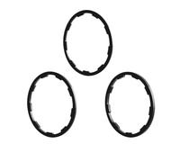 TECHAUTO Flywheel Puller Flywheel Tools 3Pcs 1/1.5/2/1.85/2.18/2.35mm Bicycle Flywheel Cassette Gasket Spacer Bike Hub Washer For Cartridge Tower Base(1mm 1.5mm 2mm)