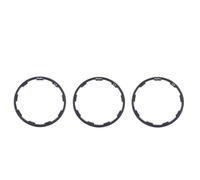 TECHAUTO Flywheel Puller Flywheel Tools Bicycle Grooved Hub Washer MTB Bottom Bracket Spacers Flywheel Cassette Gasket Freehub Washer 1/1.5/2/1.85mm 10S 11S(3pcs)