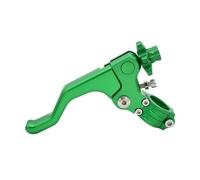 TECHAUTO Short Stunt Clutch Lever 7/8" 22mm Fit for Suzuki RM85 RM125 RM250 RMZ250 RMZ450 RMX250R RMX250S DRZ400R DRZ400S DR250R Motorbike Brake Levers Brake Grips(Green)