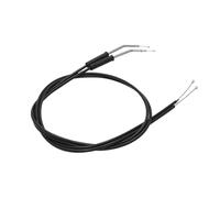 TECHAUTO Throttle Cable Wires Clutch Line Fit for Harley Sportster Iron XL 883 1200 H XL883R P L C Dyna Softail Fat Boy Road King Motorbike Brake Levers Brake Grips(Throttle 130cm)