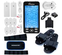 TechCare Massager Mini Massager - Tens Unit Fda 510K - Back Pain and Rehabilitation (Black)