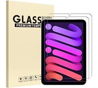 TechDealsUK 2 Pack - Tempered Glass Screen Protector for iPad Mini 6 (2021) 8.3 inch A2567 A2568