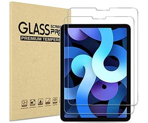 TechDealsUK 2 Pack - Tempered Glass Screen Protector for iPad Pro 11 2020, 2021, and Pro 11 2018 - Clear