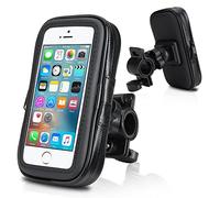 TechDealsUK Water Resistant Bicycle/Bike Motorbike Navigation/Mobile Phone Holder for Extra Large Phones For Apple iPhone 6/7/8 Plus Xr 11 Pro Samsung Galaxy Note 8/9/10 A10 A20 A30 A40 A50 A60 A70