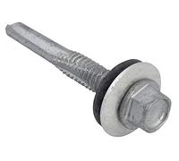 TechFast Heavy Duty Sheet to Steel Roofing Screws | 5.5 x 38mm | Bag 100