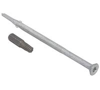 TechFast Heavy Duty Timber to Steel Roofing Screws | 5.5 x 109mm | Elementech | Bag 50