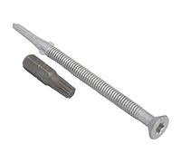 TechFast Heavy Duty Timber to Steel Roofing Screws | 5.5 x 85mm | Elementech | Bag 50