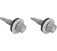 TechFast Light Duty Sheet to Steel Roofing Screws | 5.5 x 25mm | Elementech | Bag 100 (Pack of 2)